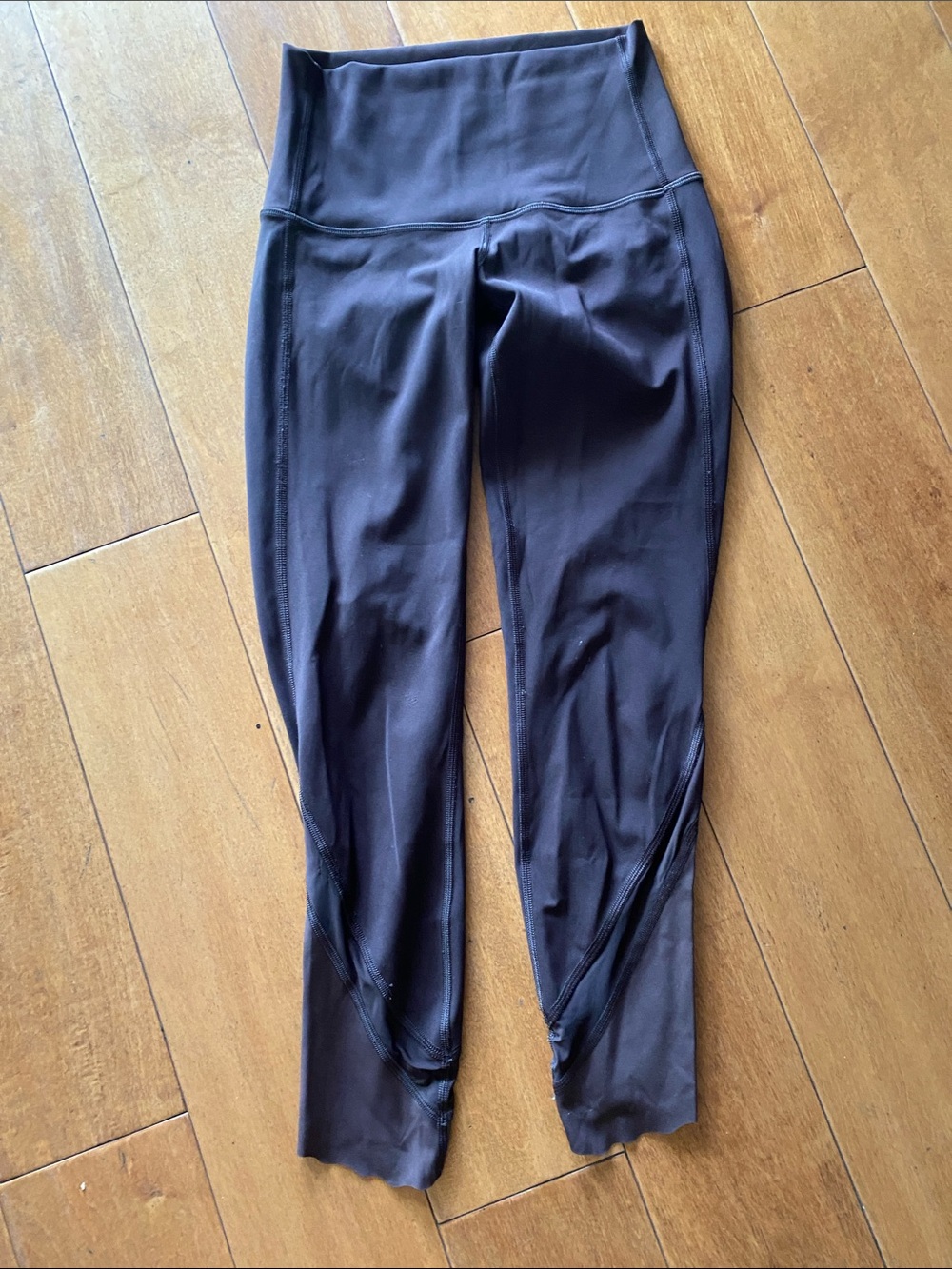 lululemon athletica High-Rise Brown Leggings with Wide Waistband